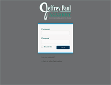 Tablet Screenshot of jeffreypaulacademy.com